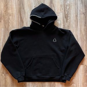 Madhappy Snapchat Black Sweatshirt Hoodie Size Large